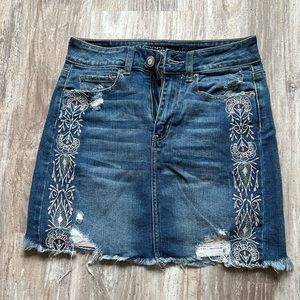 American Eagle Jean skirt, size 2